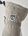 Hestra Heli Ski Female 5-Finger Khaki / Offwhite