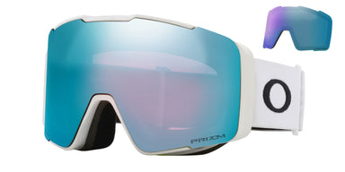 Oakley Line Miner Pro L – MATTE WHITE / PRIZM SAPPHIRE & PRIZM ICED