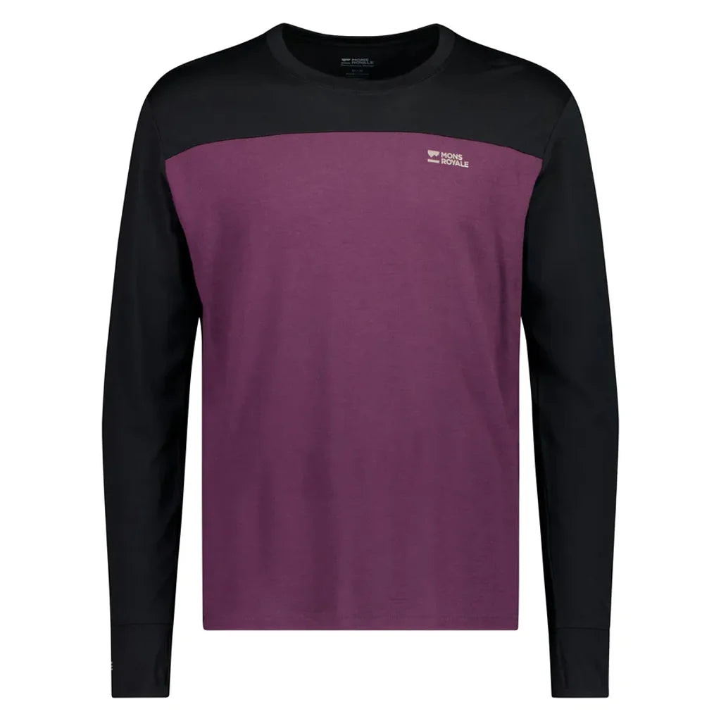 MONS ROYALE YOTEI MERINO LONG SLEEVE