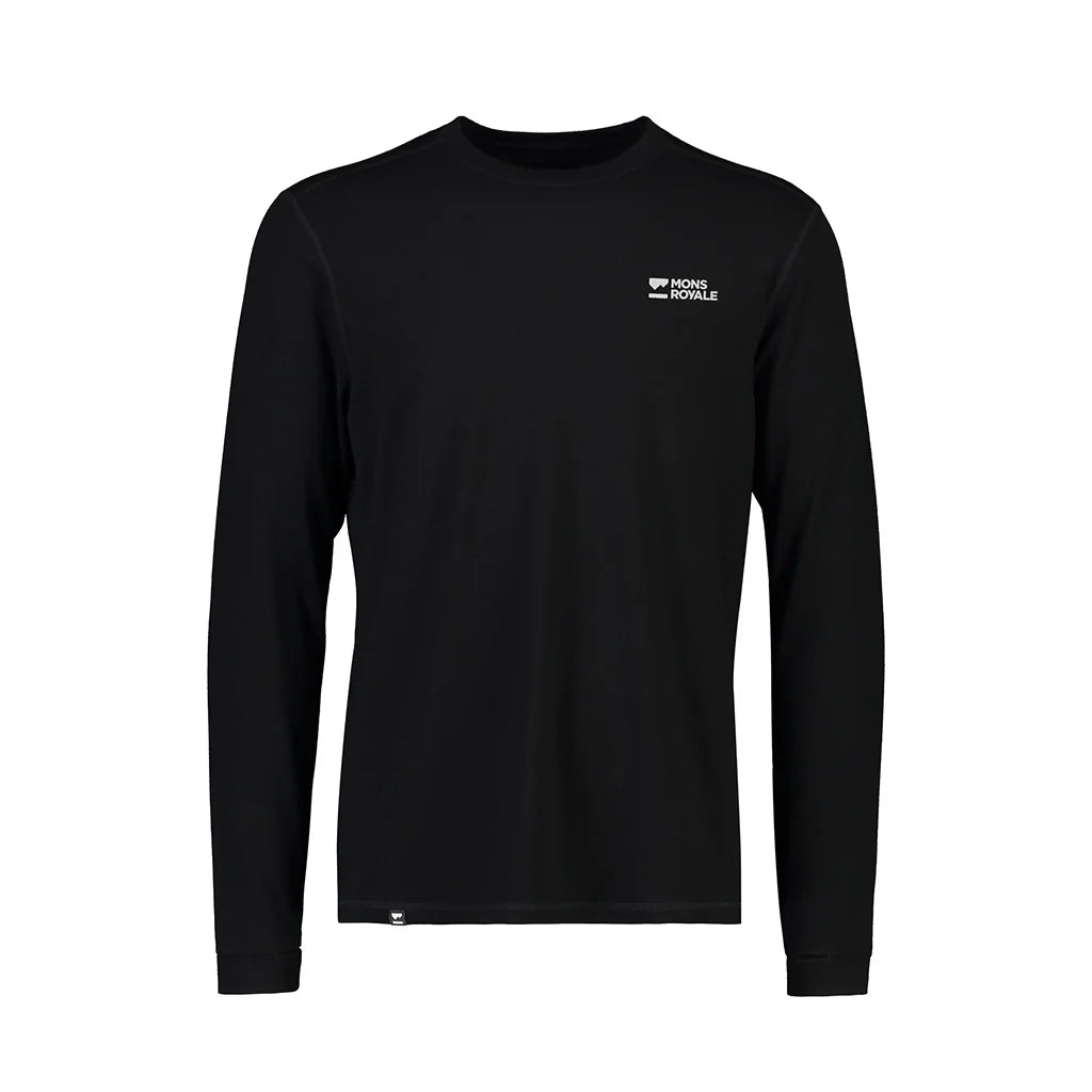 MONS ROYALE CASCADE MERINO BASE LAYER LONG SLEEVE