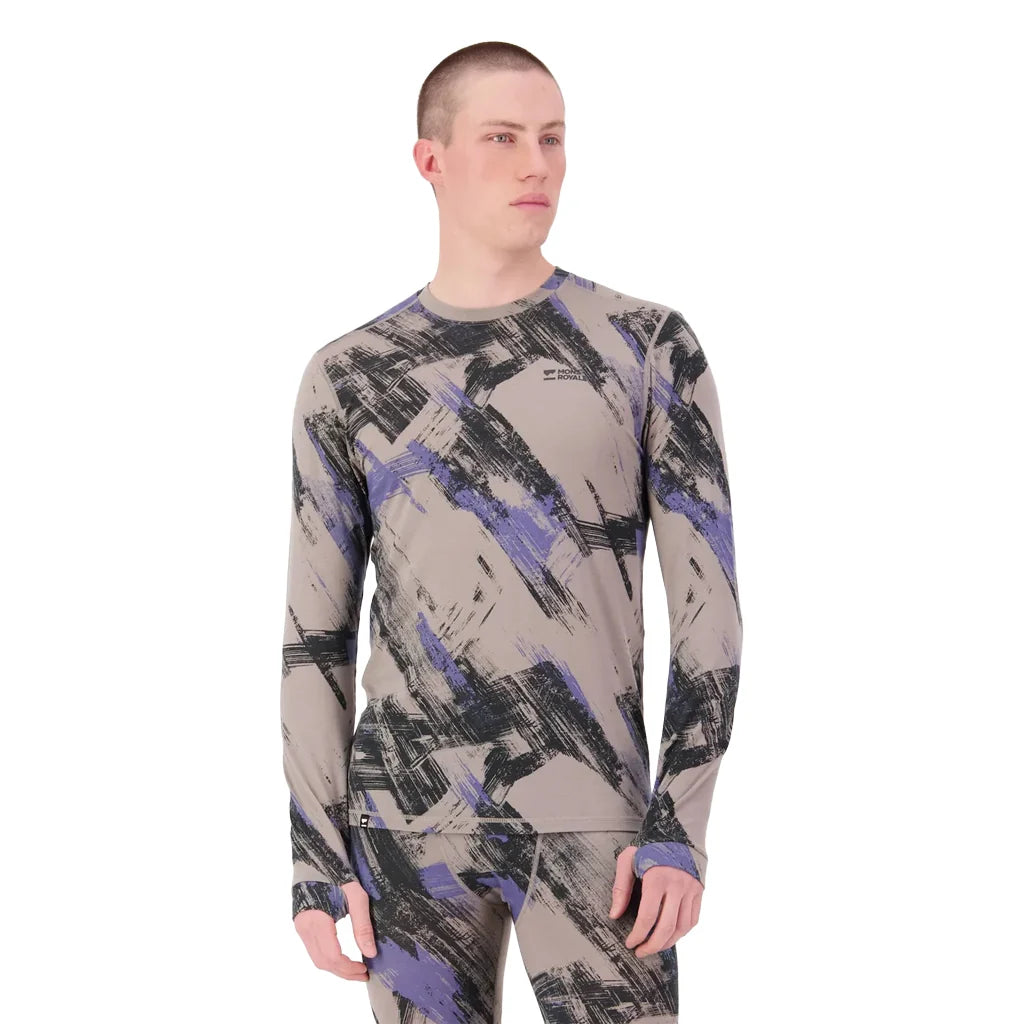 MONS ROYALE CASCADE MERINO BASE LAYER LONG SLEEVE