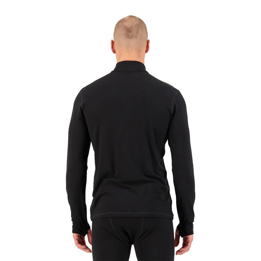MONS ROYALE CASCADE MERINO BASE LAYER 1/4 ZIP LONG SLEEVE