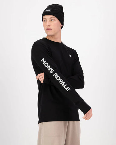 MONS Royale Yotei LS Skiundertrøje – Black