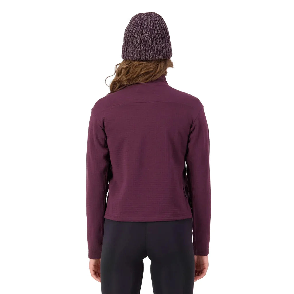 MONS ROYALE OFFGRID MERINO FLEECE LONG SLEEVE WOMEN