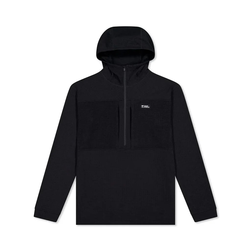 MONS ROYALE OFFGRID MERINO FLEECE 1/2 ZIP LONG SLEEVE