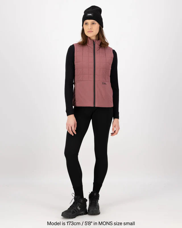 Mons Royale Canyon Merino Insulated Vest Women