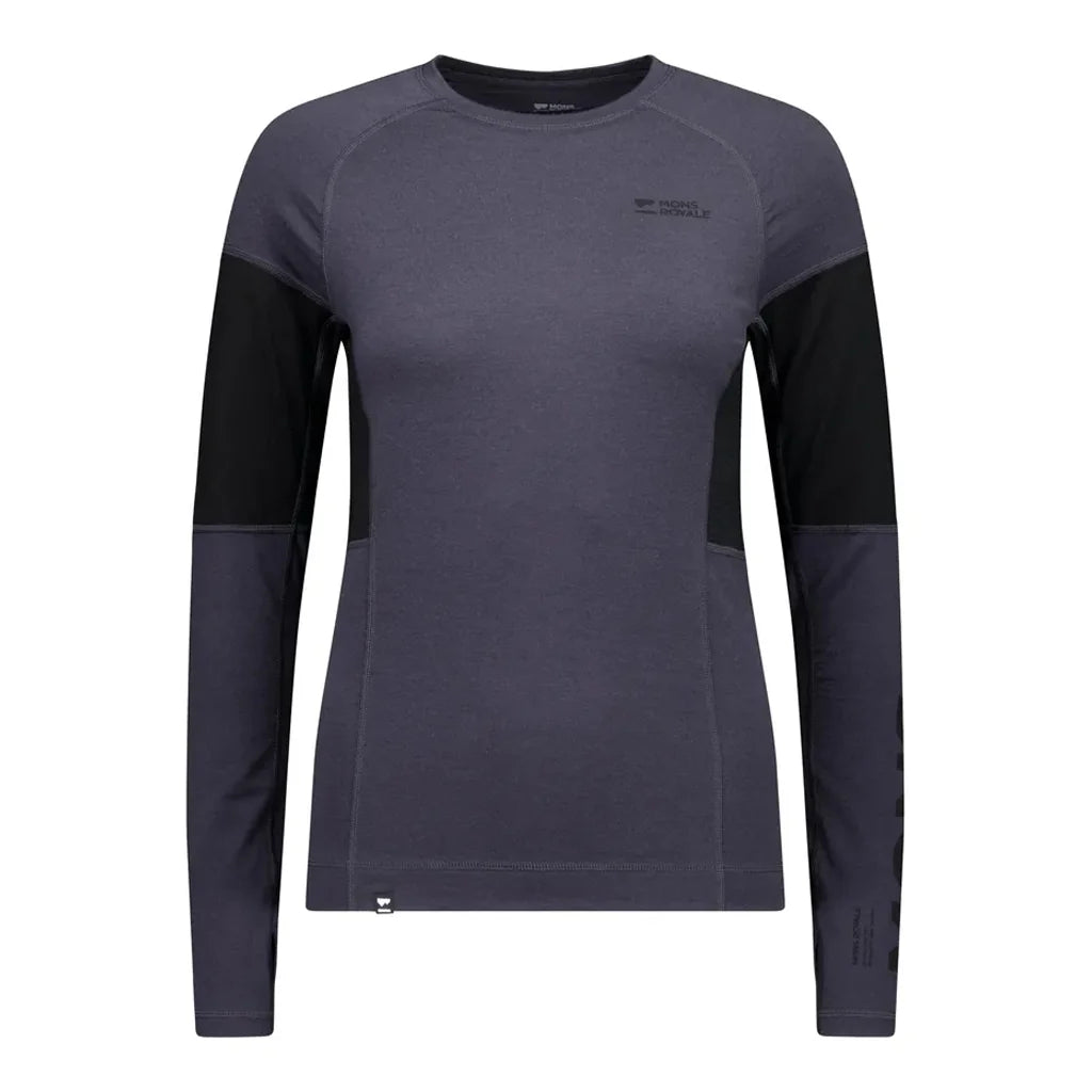 MONS ROYALE OLYMPUS MERINO BASE LAYER LONG SLEEVE WOMEN