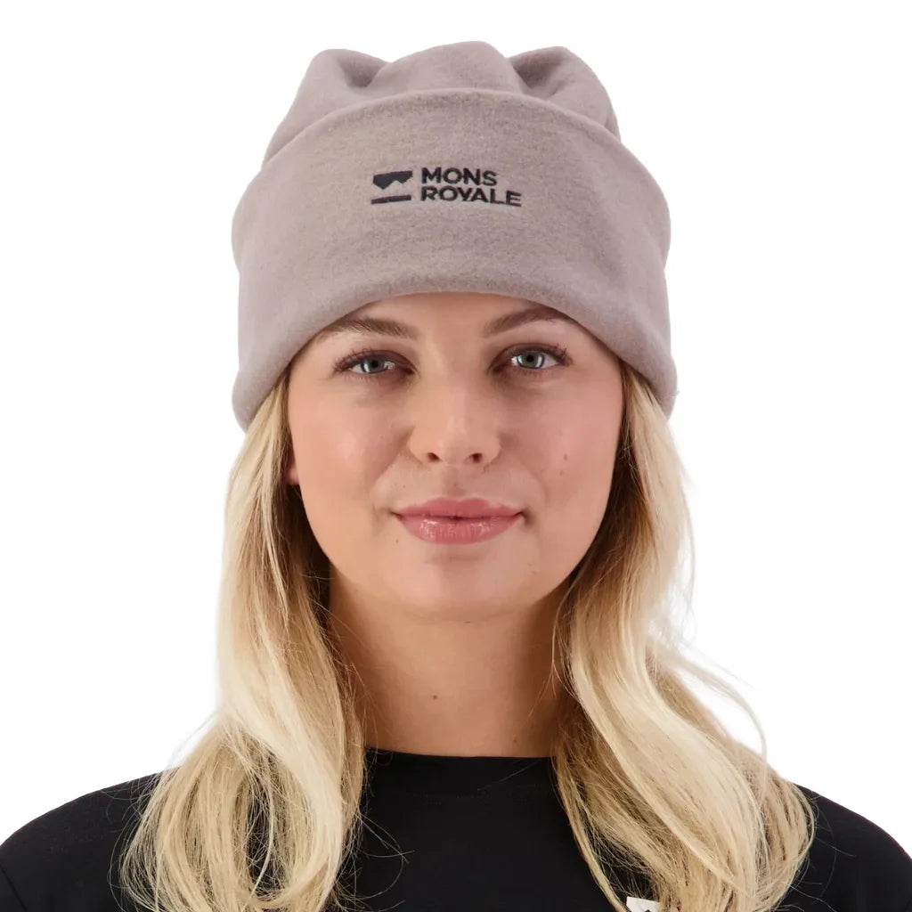 MONS ROYALE PILEUP WOOL FLEECE BEANIE