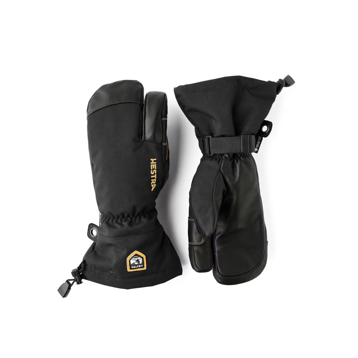 Hestra Army Leather Gore-Tex Heli Ski 3-Finger Skihandsker