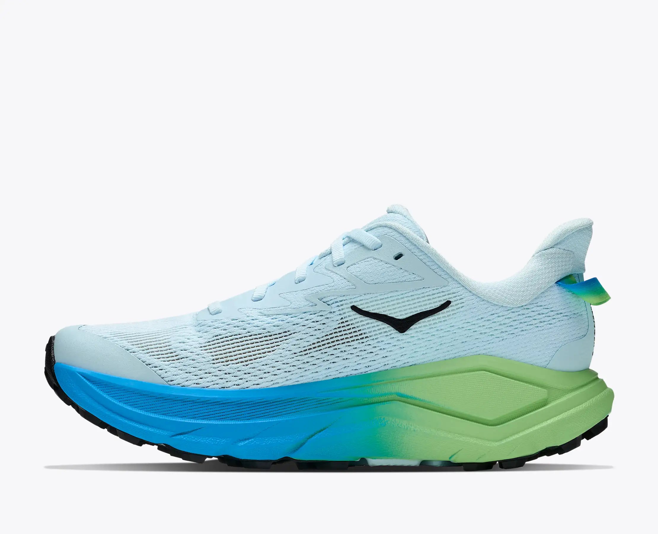Hoka Challenger 8 - Dame - Glimmering Blue / Tart Apple
