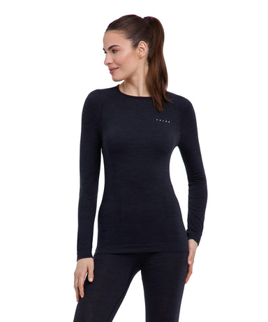 FALKE WoolTech Longsleeve Women – Black