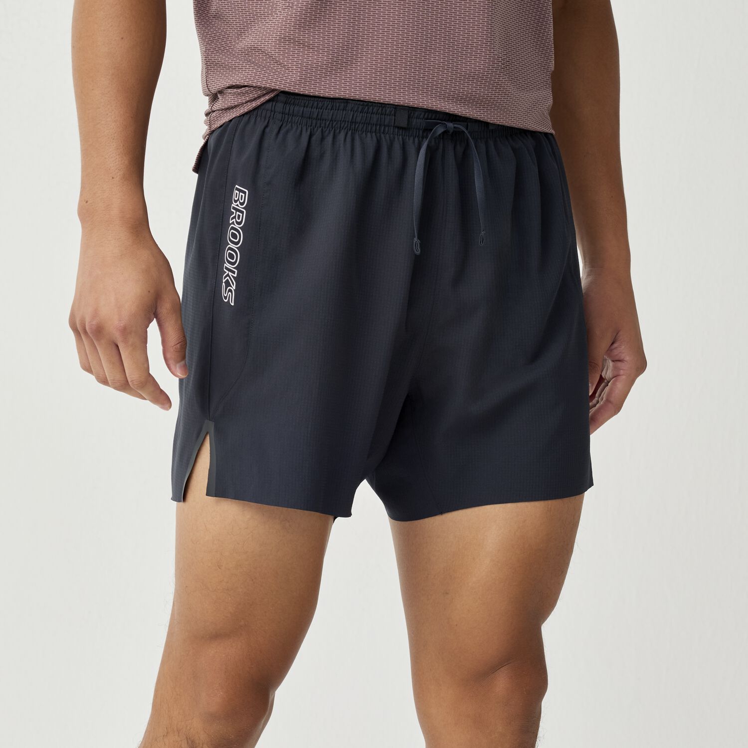 Brooks Cascadia 2-in-1 Short - Herre - Black