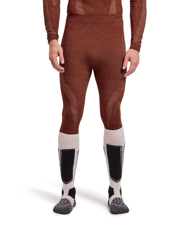 FALKE WoolTech 3/4 Tights Men – Chestnut
