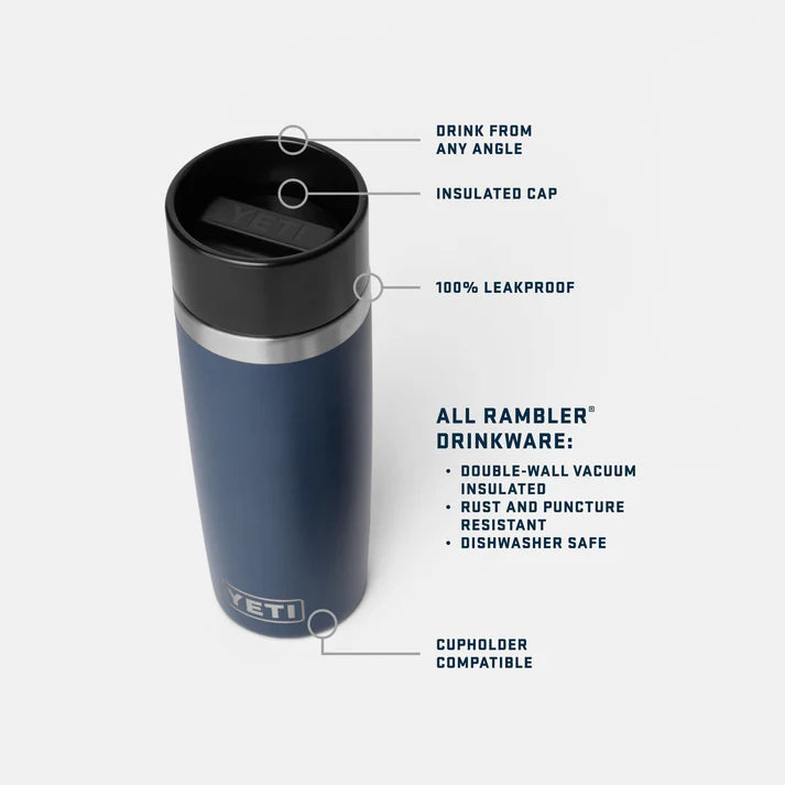 YETI RAMBLER 16 oz (473 ml) Travel Bottle