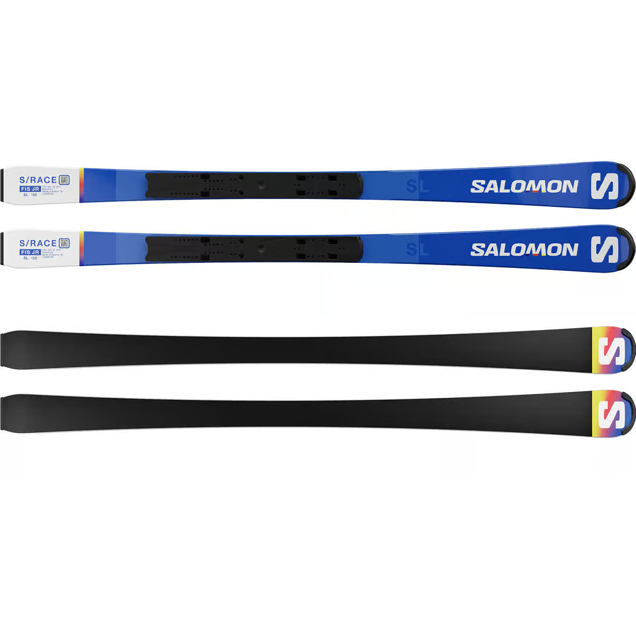 SALOMON S/RACE FIS SL JR + JT3 PLATE + ICON 10