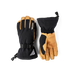 Hestra Powder Gauntlet - 5 finger Black / Natural brown