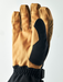 Hestra Powder Gauntlet - 5 finger Black / Natural brown