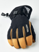 Hestra Powder Gauntlet - 5 finger Black / Natural brown