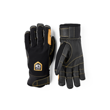 Hestra Ergo Grip Active - 5 finger – Black / Black