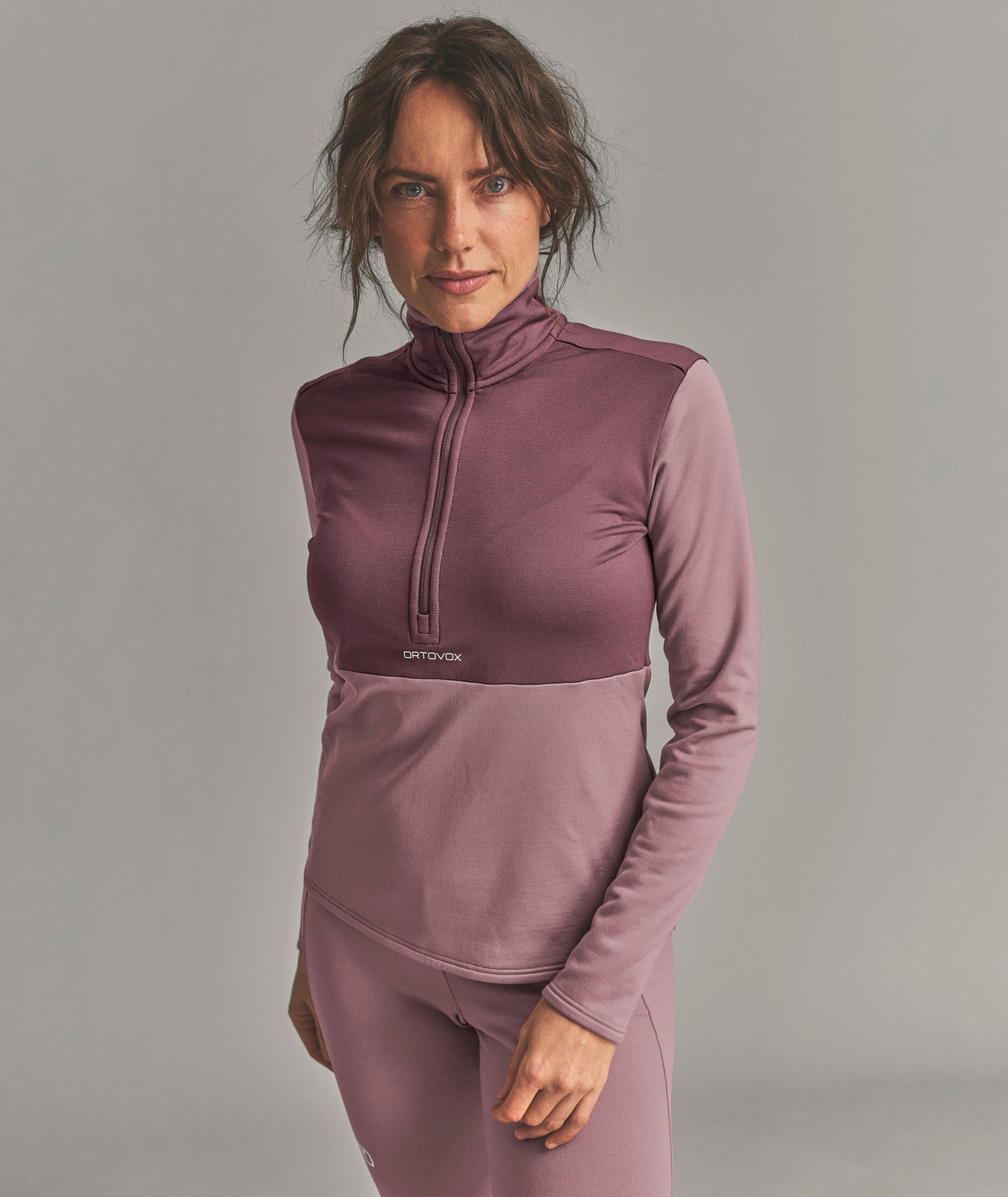 ORTOVOX FLEECE LIGHT ZIP NECK W