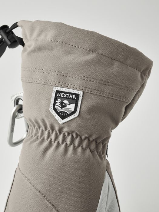 Hestra Heli Ski Female Luffe Khaki / Offwhite