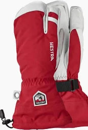 Hestra Army Leather Heli Ski 3-Finger Skihandsker