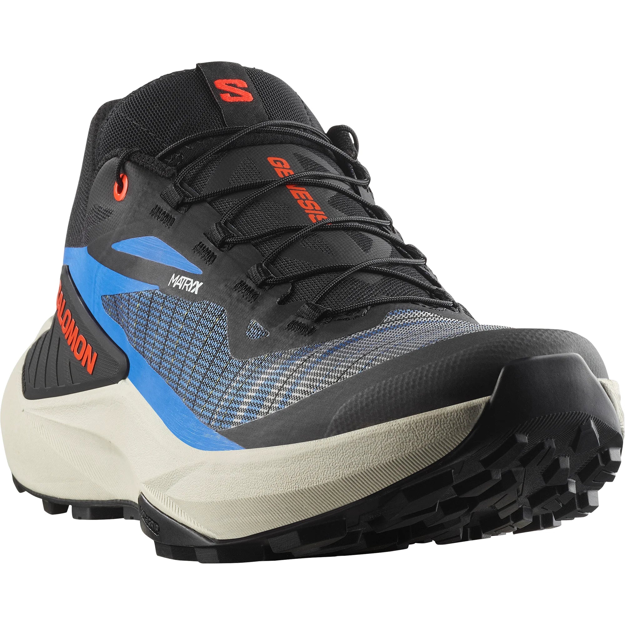 Salomon GENESIS Black/French Blue/Cherry Tomato