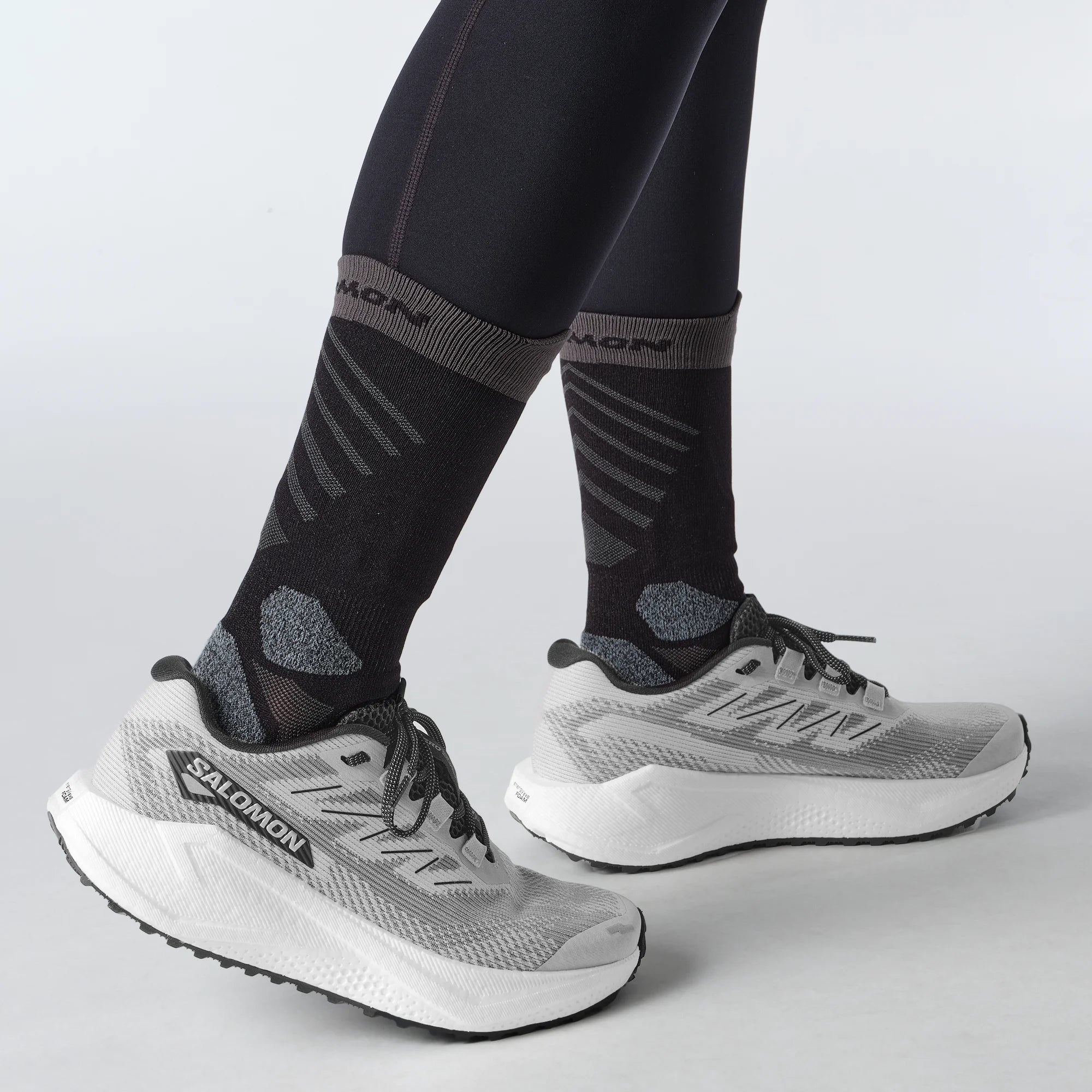 Salomon AERO BLAZE 3 GRVL Lunar Rock/White/Black