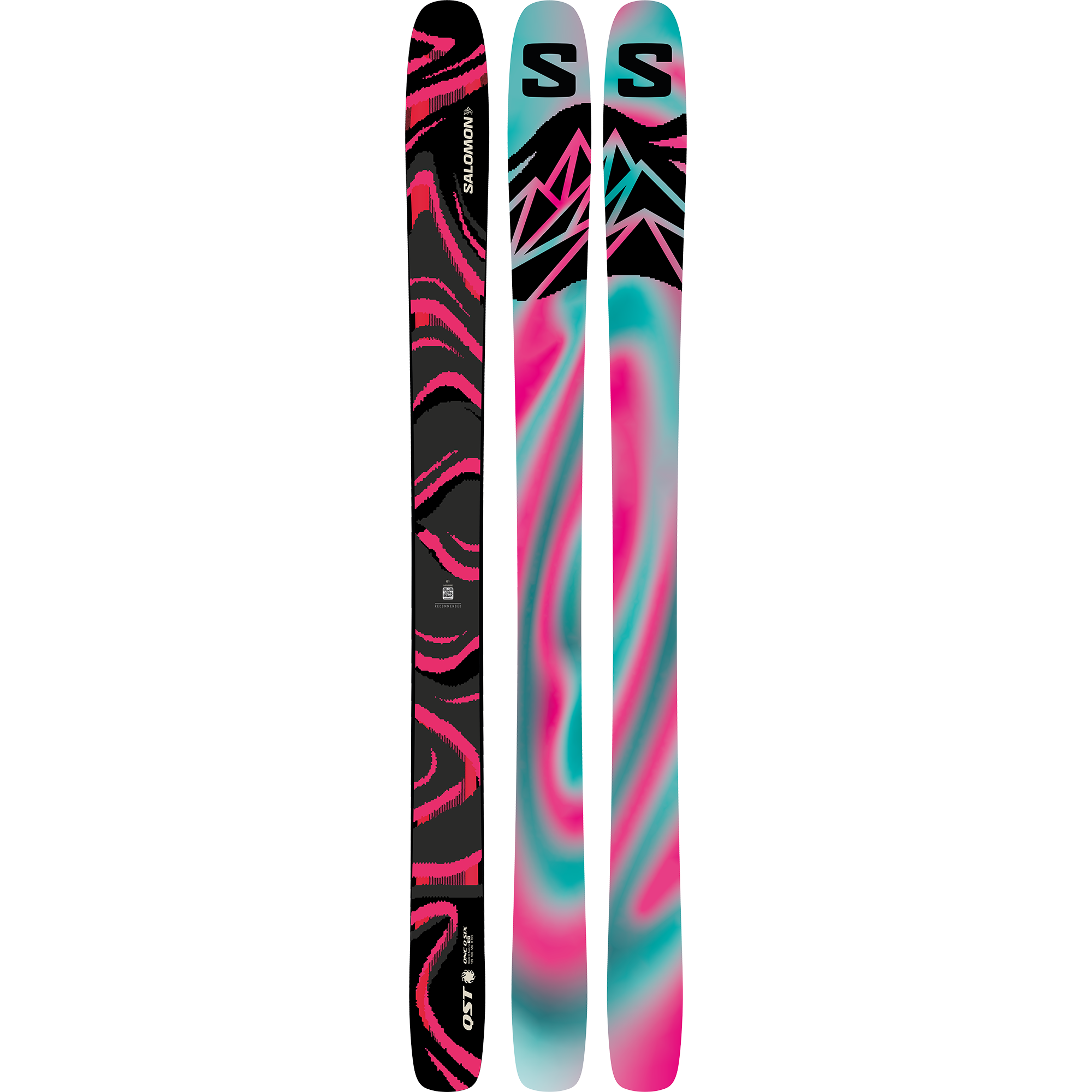 Salomon QST 106 Black/Pink