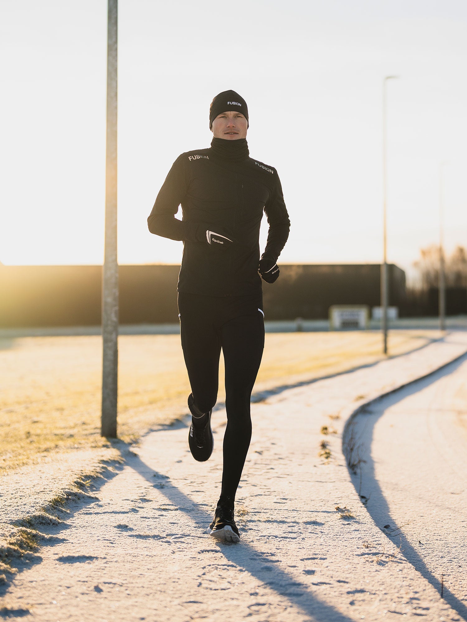 Fusion Mens S2 Run Jacket - Black