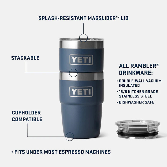 YETI Rambler 8 oz Cup – MagSlider™ Lid