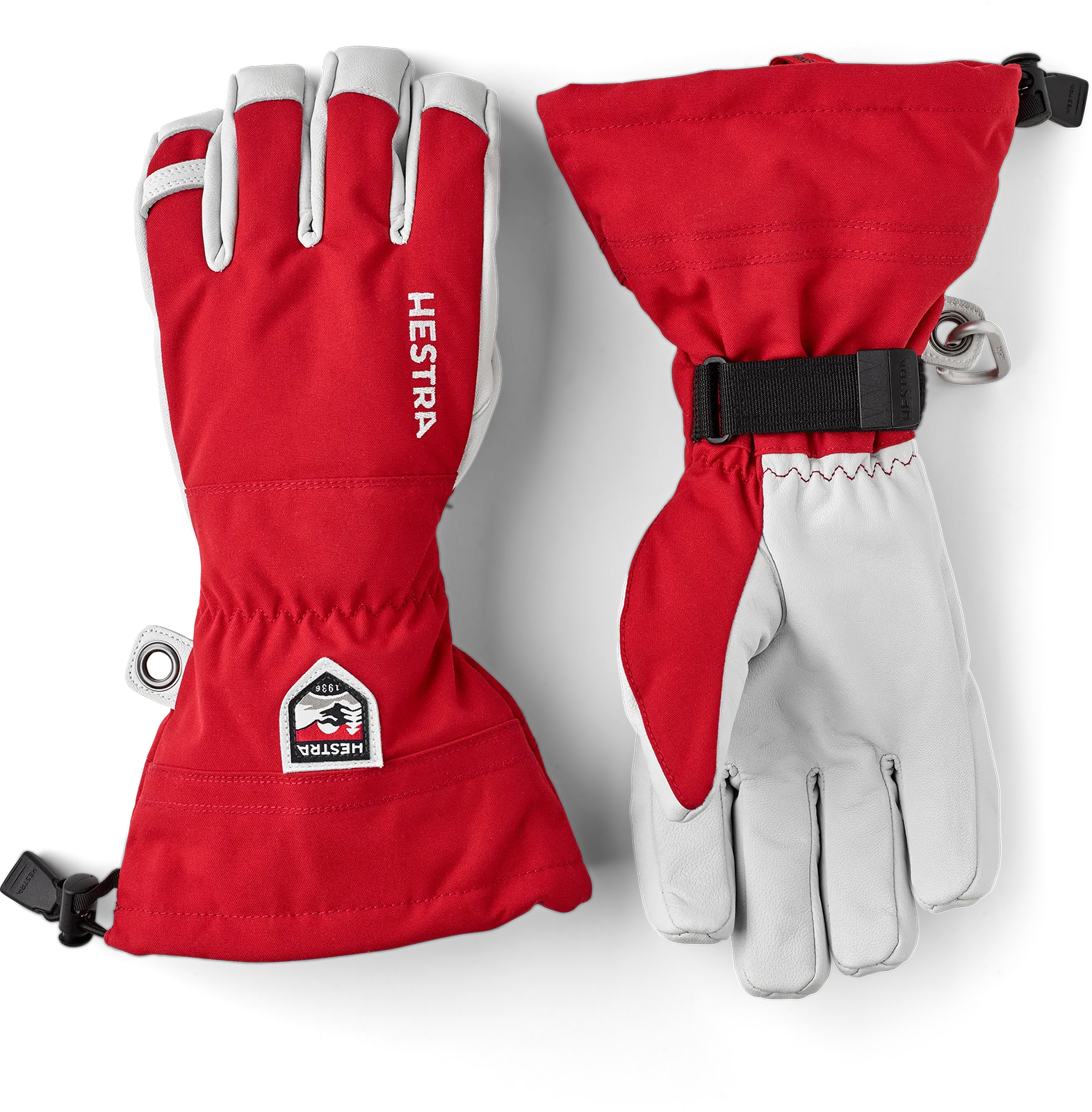 Hestra Army Leather Heli Ski 5-Finger Skihandsker