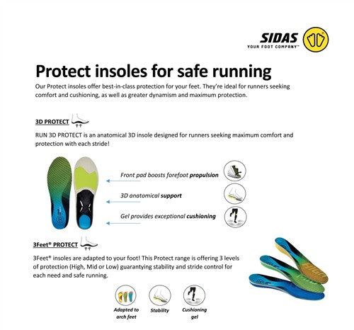 SIDAS RUN 3FEET® PROTECT LOW