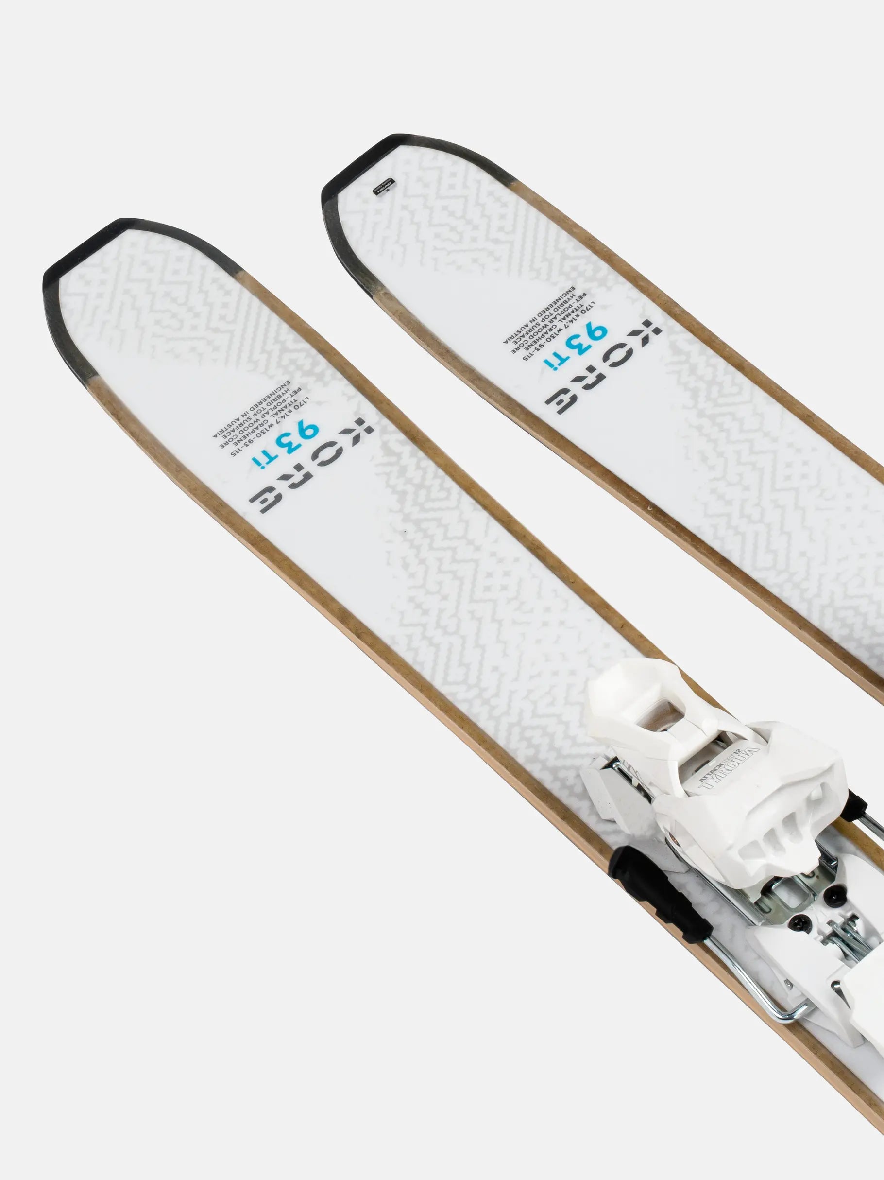 HEAD KORE 93 Ti W Freeride Ski u. bindinger
