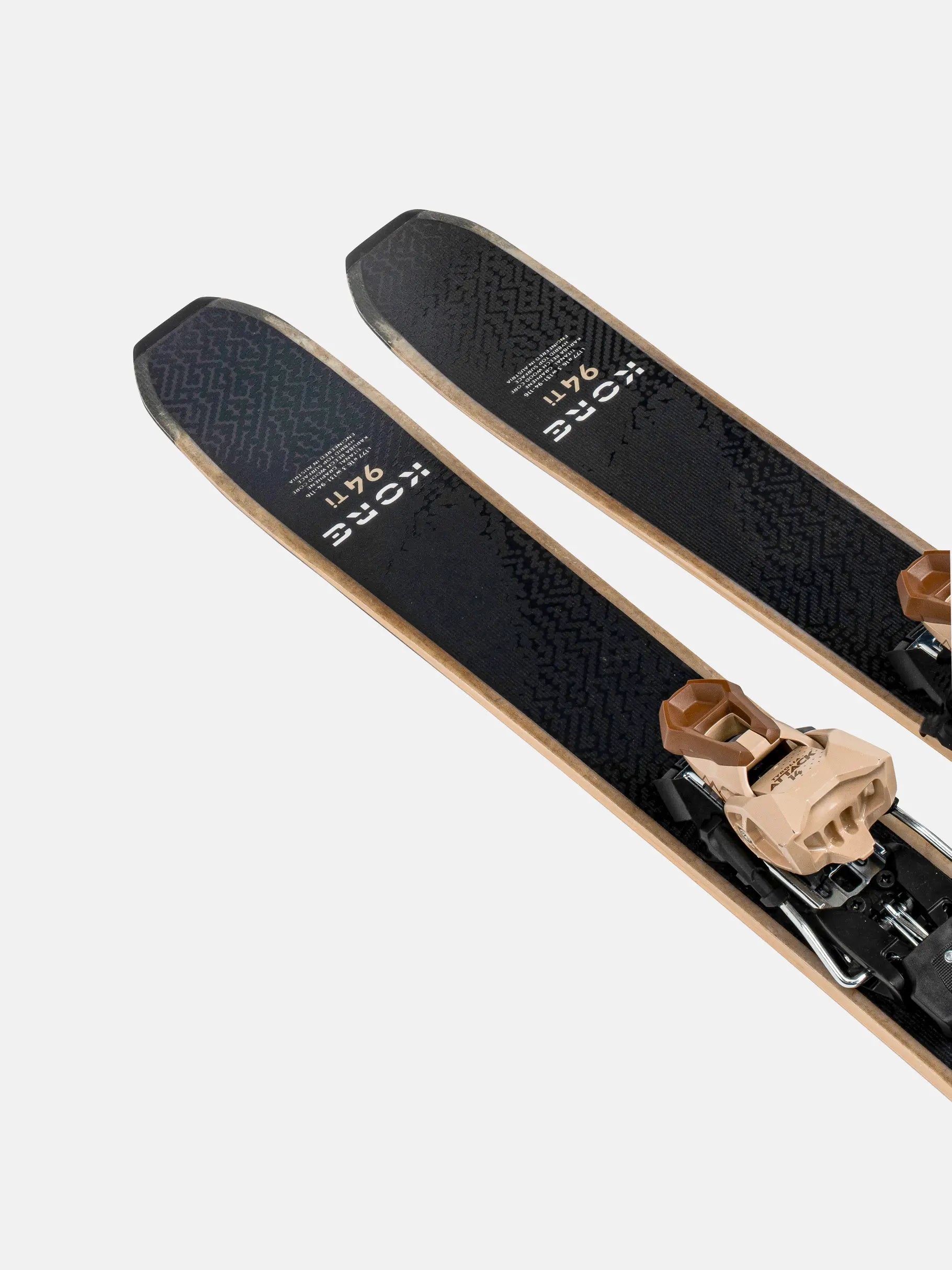 HEAD KORE 94 Ti Freeride Ski u. binding