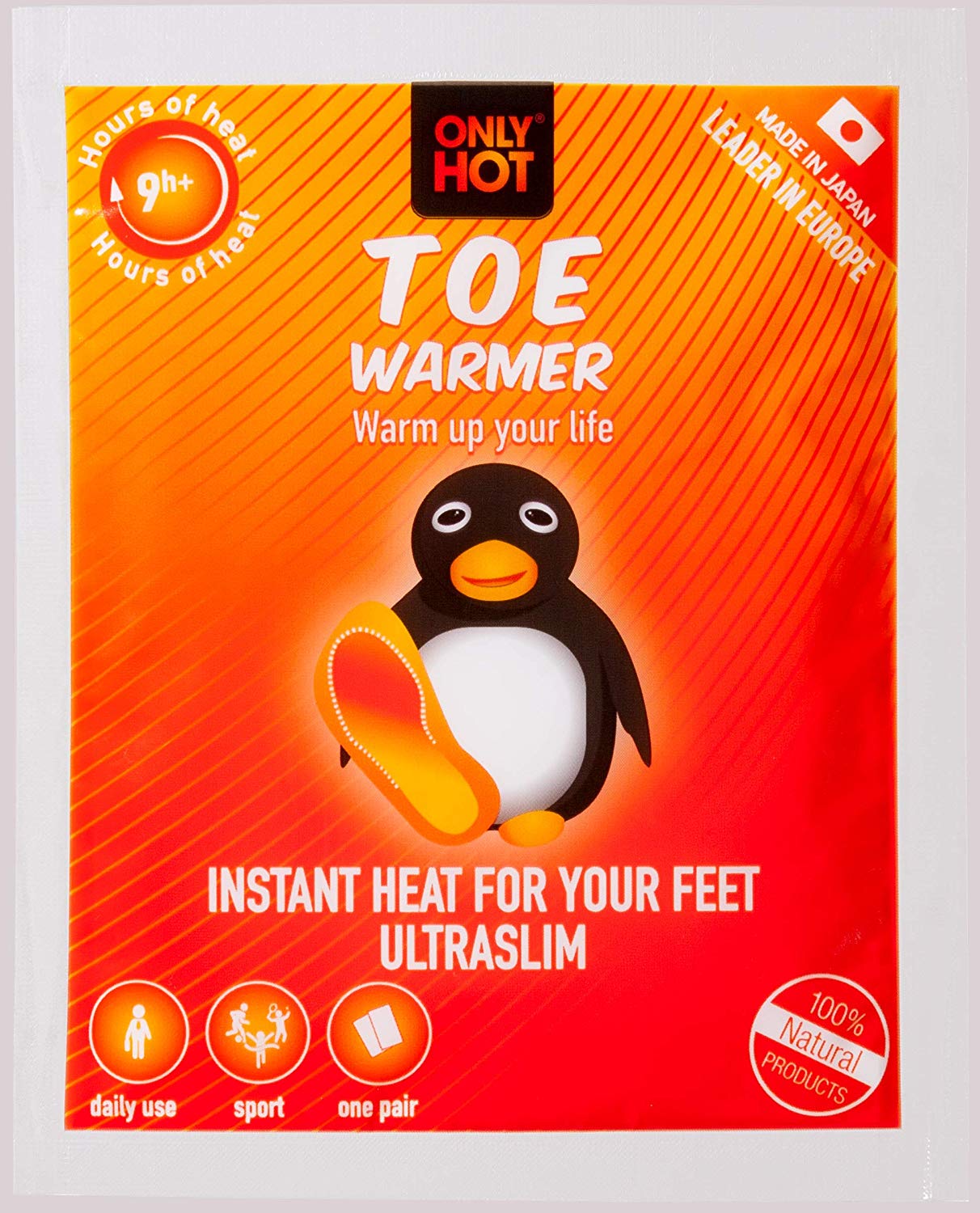 ONLY HOT TOE WARMERS