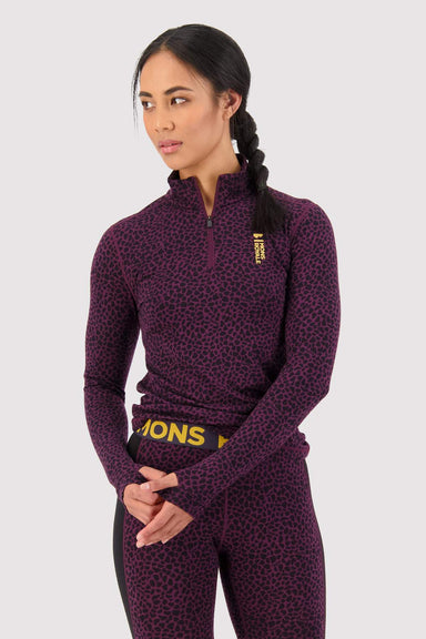MONS Royale Cascade Merino Flex 200 1/4 Zip W