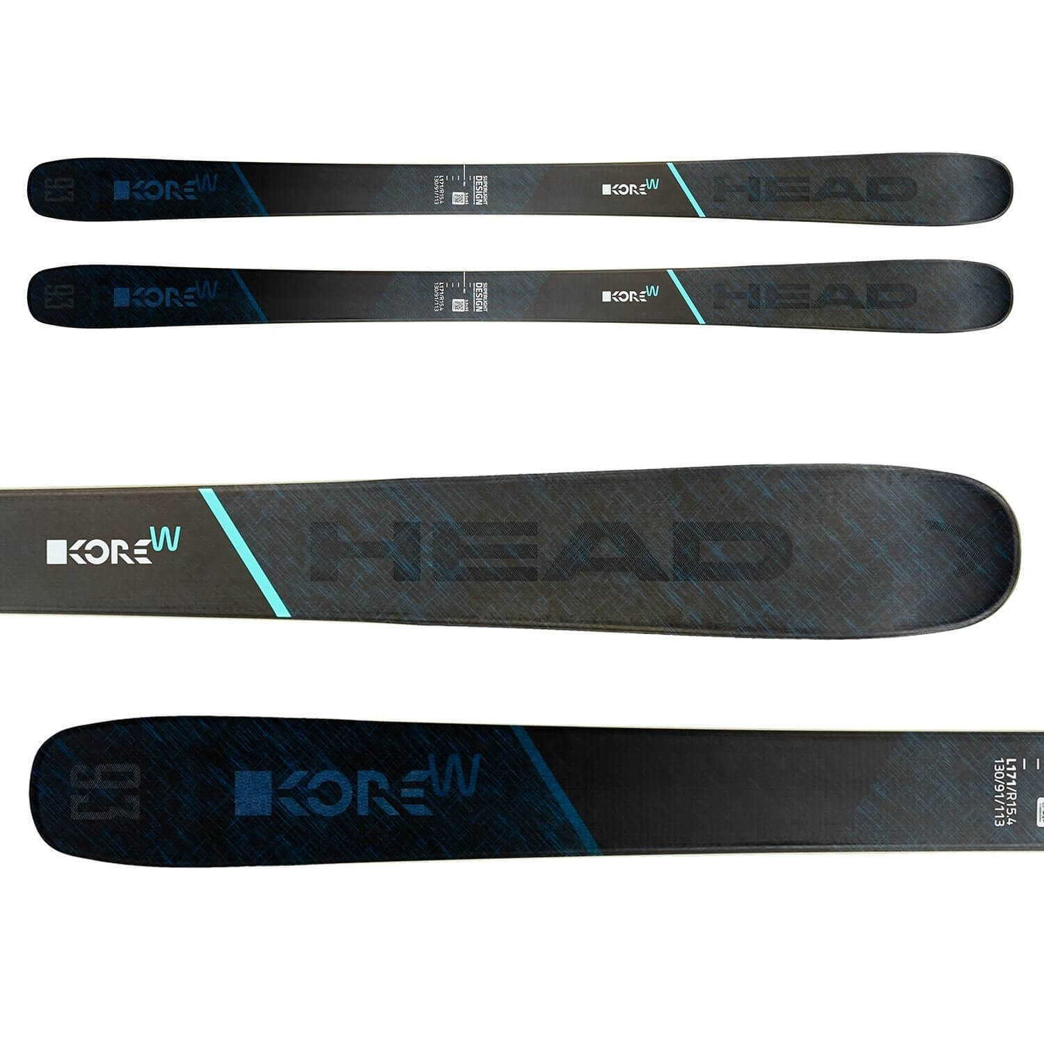 HEAD Kore 93 W u. binding 20/21 Ski